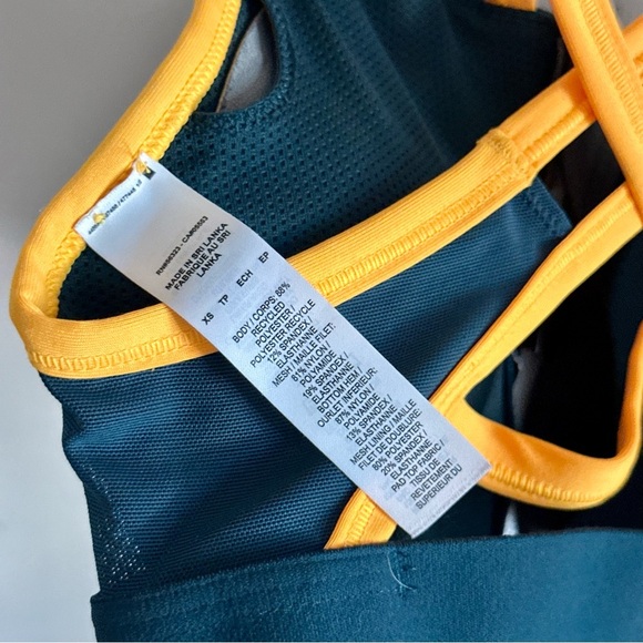 🧡 Nike Strappy Zip Front Sports Bra XS 🧡 - Picture 4 of 4